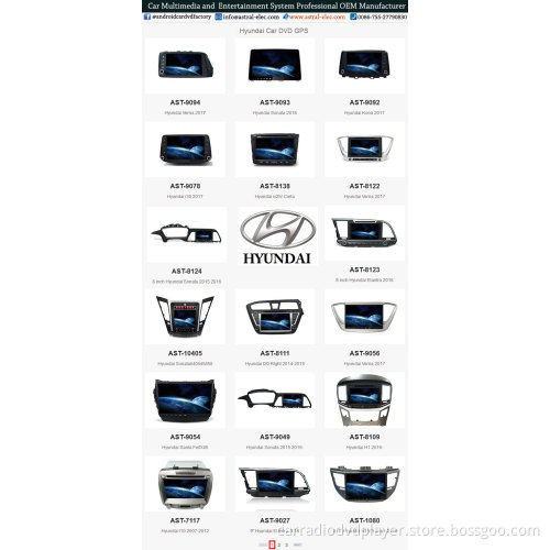 Big Screen Auto Navigator Exporter Hyundai IX25